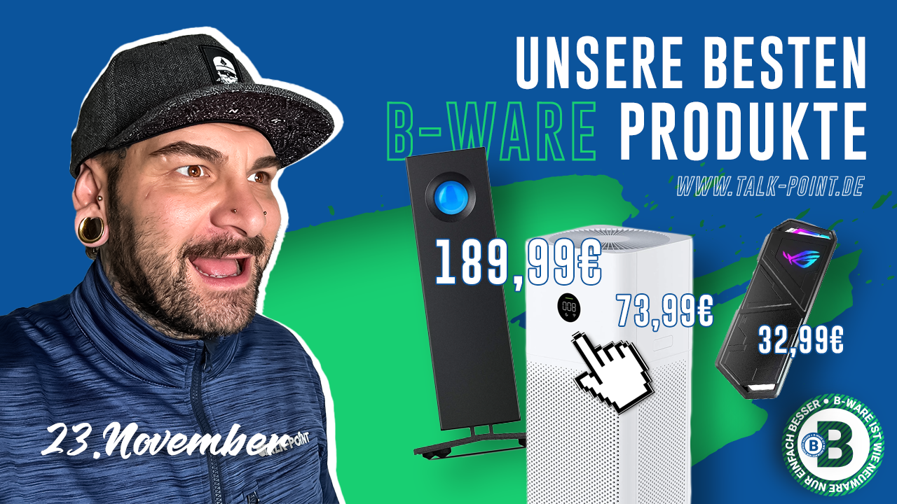 Unglaubliche B-Ware Funde auf Talk-Point.de – Livestream vom 23.11.2023!