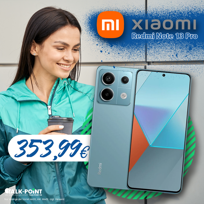 Xiaomi Redmi Note 13 Pro 16,9 cm (6.67) Dual-SIM 5G USB Typ-C 8 GB 256 GB 5100 mAh