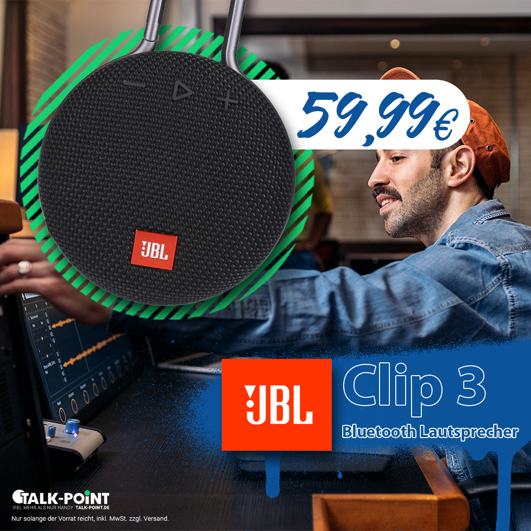 JBL Clip 3 Bluetooth Lautsprecher 