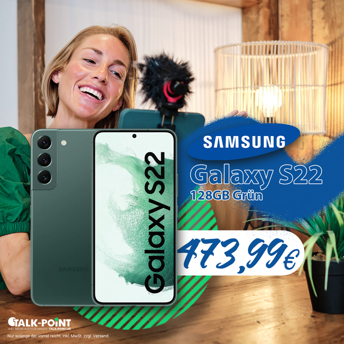  Samsung Galaxy S22 128GB Grün