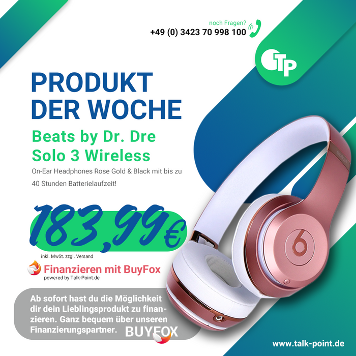 TP Produkt der Woche - Beats Solo 3 Wireless Kopfhörer