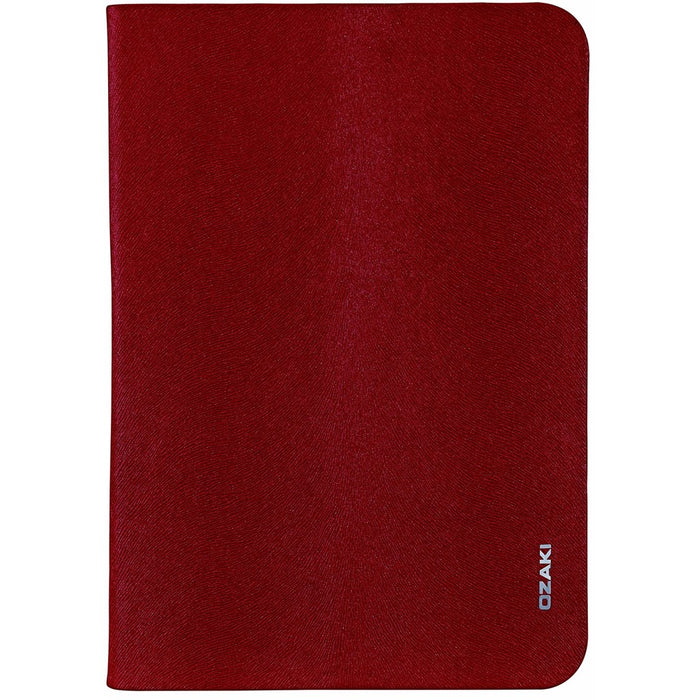 Ozaki OC108RD Notebook+ Slim Folio für Apple iPad mini (Vorder-/Rückseite) rot