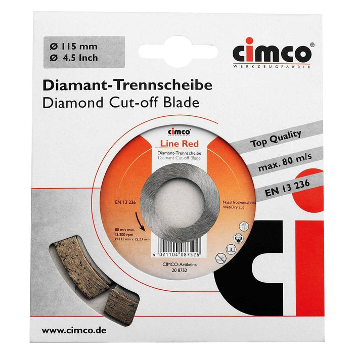 Cimco 20 8752 Diamanttrennscheibe