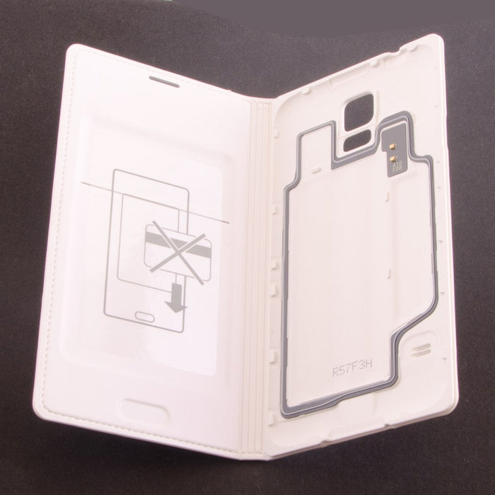 Samsung Galaxy S5 Flip Cover - Weiß EF-WG900