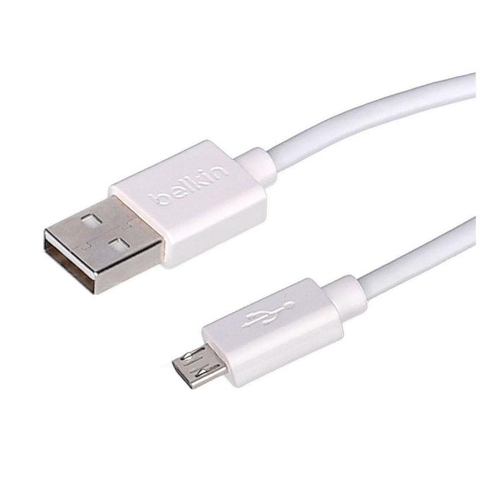 Belkin micro-USB- auf USB-Kabel (USB 2.0, 2 m) weiß