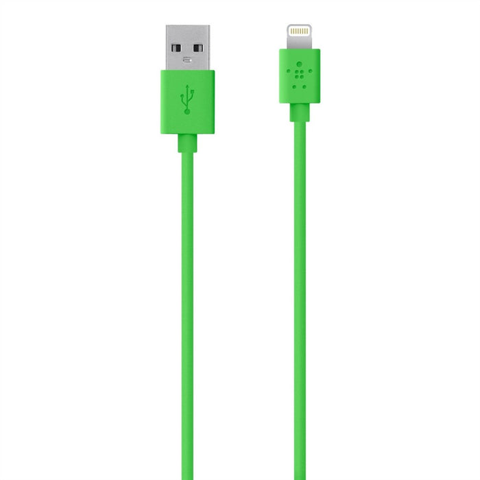 Belkin MixIt Lightning Lade/Sync-Kabel-1,2m grün iPhone 6/6 Plus Serie, iPod touch 5. Gen