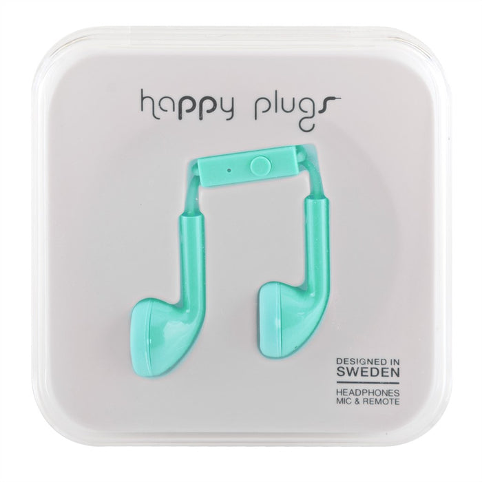 Happy Plugs iPhone Headset in türkis