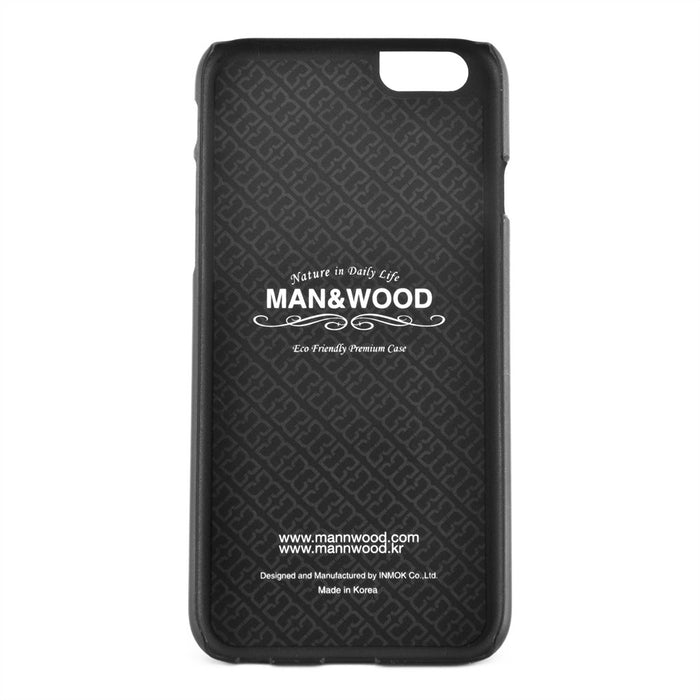 Man&Wood Slim M1490B Echtholzcover für iPhone 6 6s braun M1490B