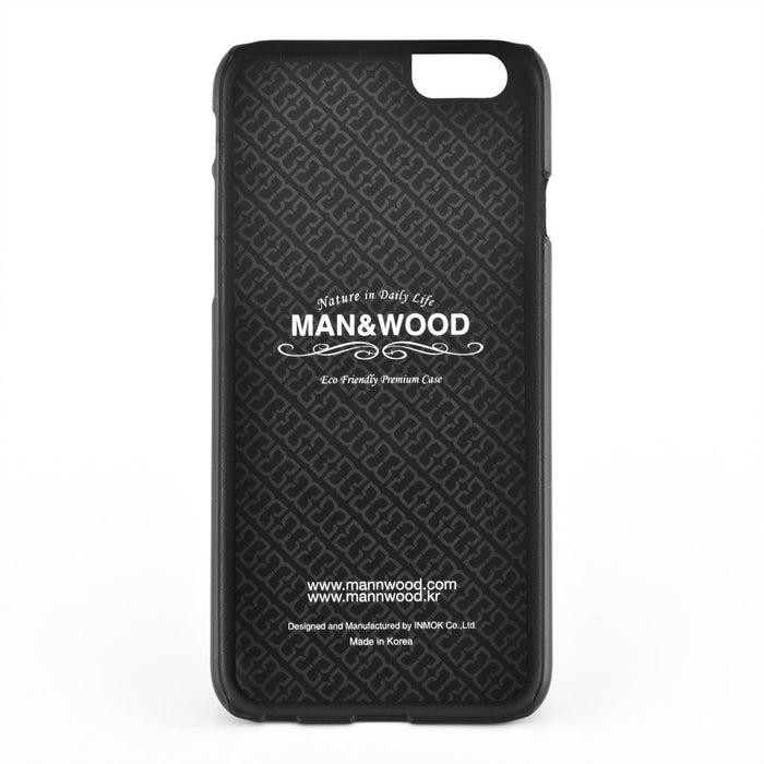 Man & Wood Slim M1621B Echtholzcover für iPhone 6+ Plus in Cappuchino