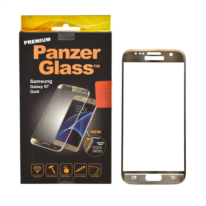 PanzerGlass 1055 Displayschutz für Samsung Galaxy S7 in gold