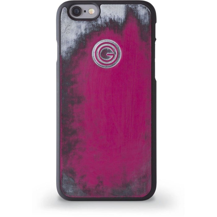 Mike Galeli Back Cover für Apple iPhone 6/6s in pink grau
