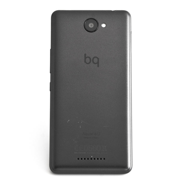 BQ Aquaris U Dual-SIM 16GB Graphit Grau