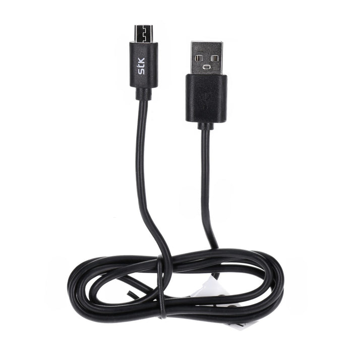 STK Lade und Sync-Kabel micro USB-Anschluss 1 Meter schwarz