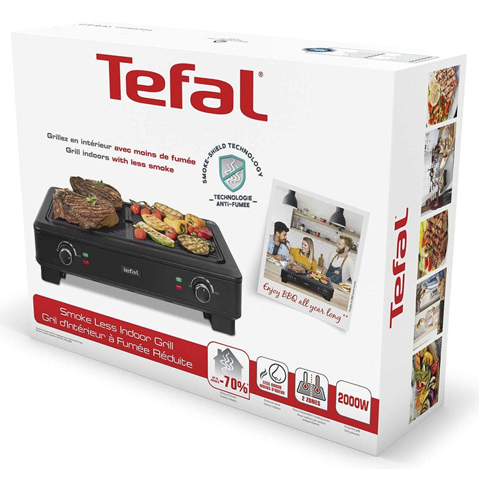 Tefal Smokeless Grill TG9008 Tischgrill, 2000