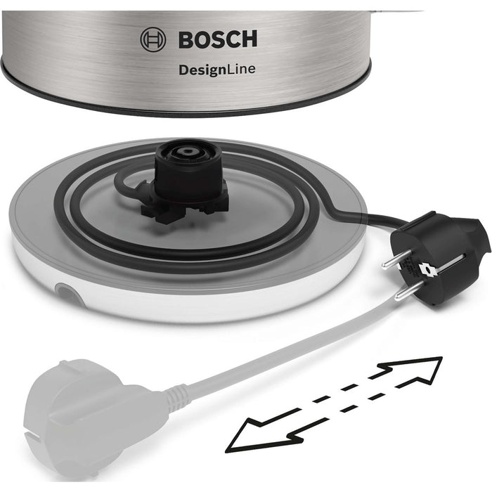 Bosch Wasserkocher TWK4P440 Design Line 1,7L