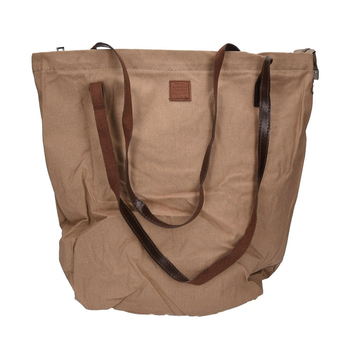 Antonio Shopping Bag Canvas Farbauswahl  Taupe