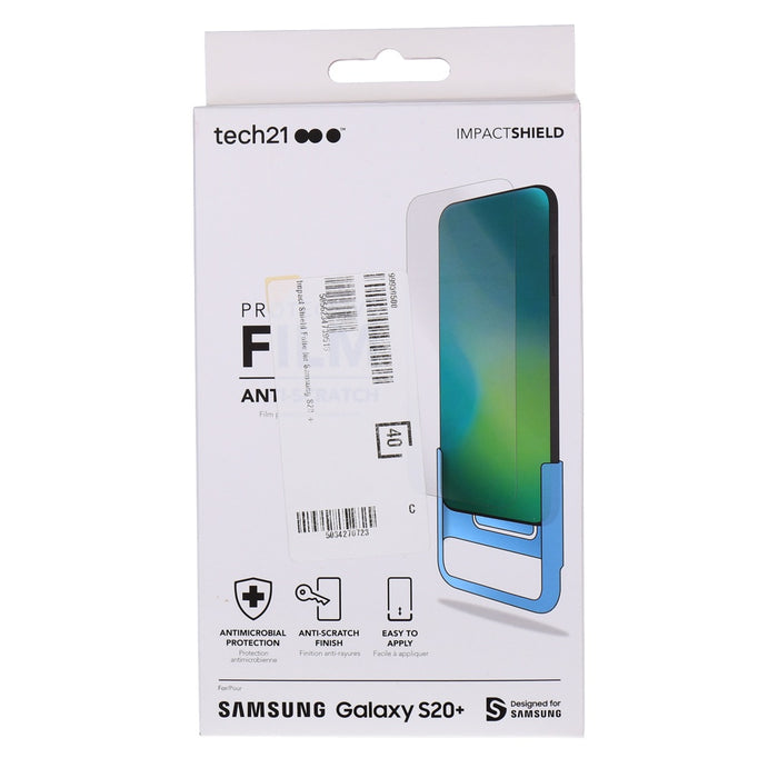 Tech21 Displayschutzfolie für Samsung Galaxy S20+ Displayschutz