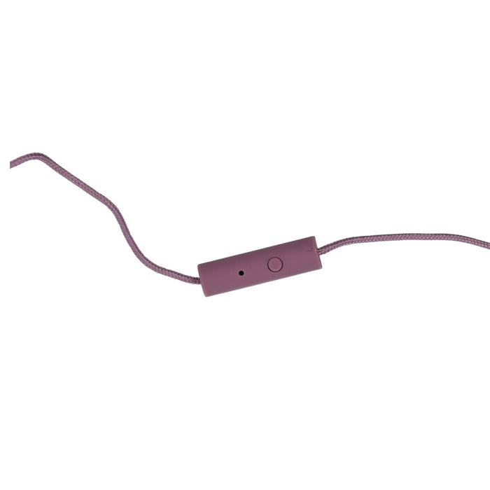 Xqisit ie20 Headset Kopfhörer Ohrhörer in violett 3,5 mm Klinke
