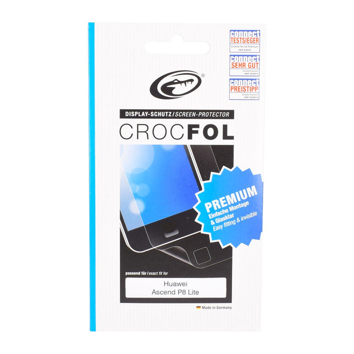 Crocfol Premium Display Schutz Huawei Ascend P8 Lite
