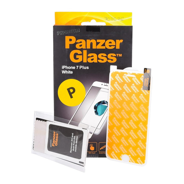 PanzerGlass PREMIUM Displayschutzglas  für Apple iPhone 7 Plus in Weiß