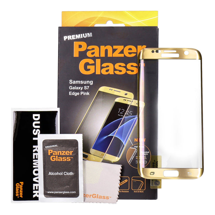 PanzerGlass Displayschutz für Samsung Galaxy S7 in gold 1055