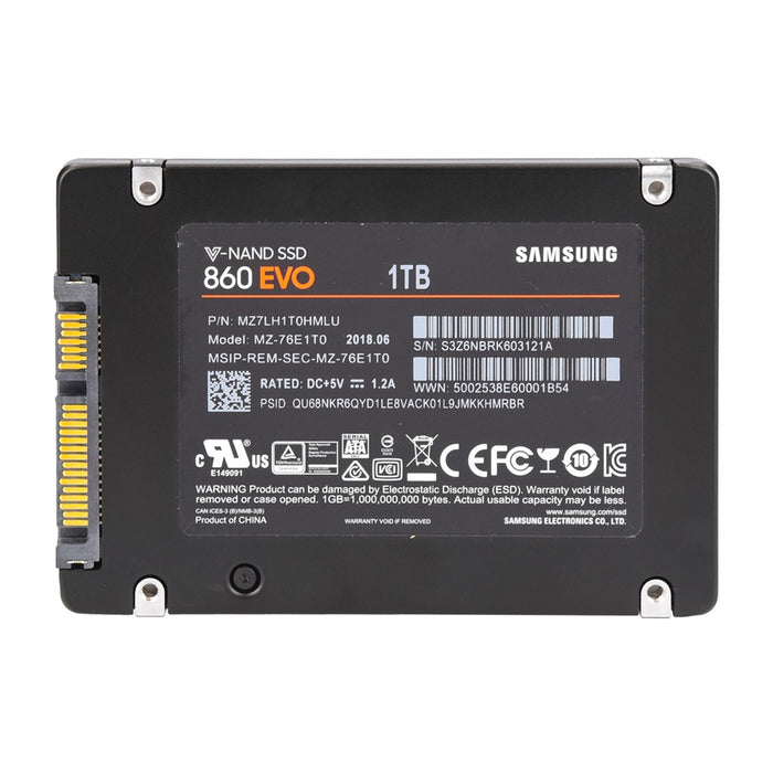 Samsung 860 EVO int. 2,5" SSD 1TB