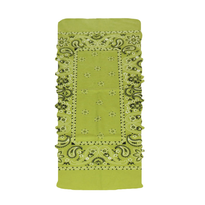 TP Multifunktionstuch, Bandana Schlauchschal, als UV-Schutz, Outdoor Halstuch oder Stirnband, unisex classic green