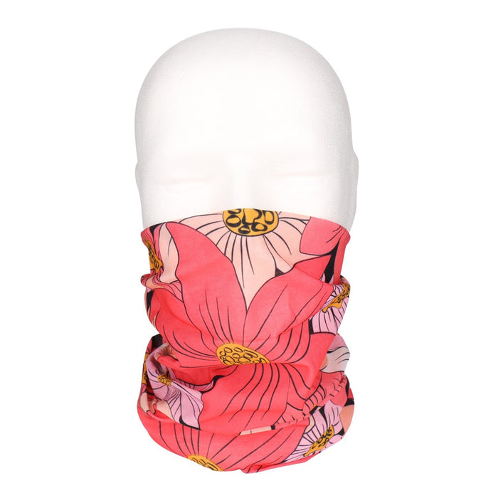 TP Multifunktionstuch, Bandana Schlauchschal, als UV-Schutz, Outdoor Halstuch oder Stirnband, unisex flower 2