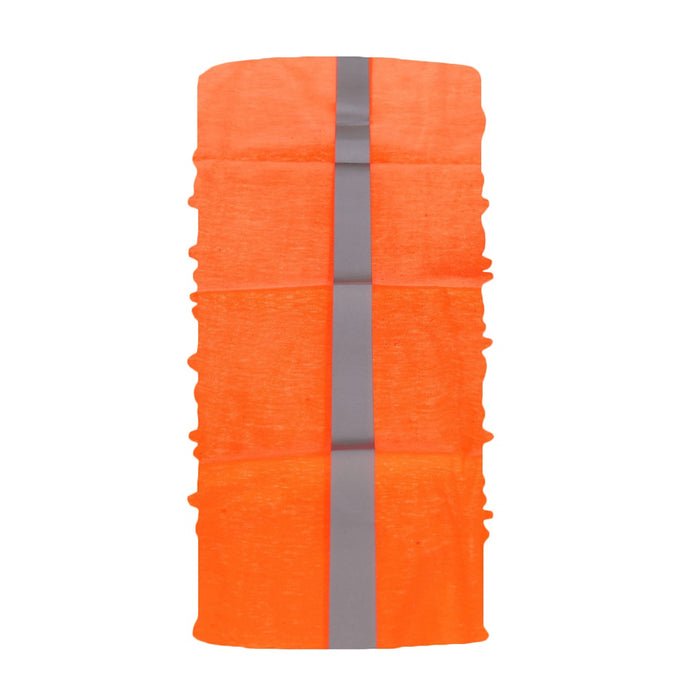 TP Multifunktionstuch, Bandana Schlauchschal, als UV-Schutz, Outdoor Halstuch oder Stirnband, unisex orange stripe