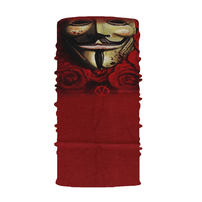 TP Multifunktionstuch, Bandana Schlauchschal, als UV-Schutz, Outdoor Halstuch oder Stirnband, unisex Vendetta 2