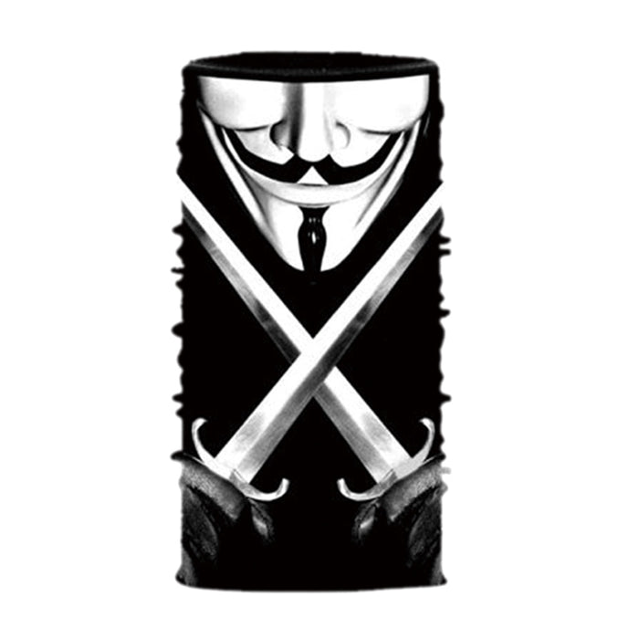 TP Multifunktionstuch, Bandana Schlauchschal, als UV-Schutz, Outdoor Halstuch oder Stirnband, unisex Vendetta