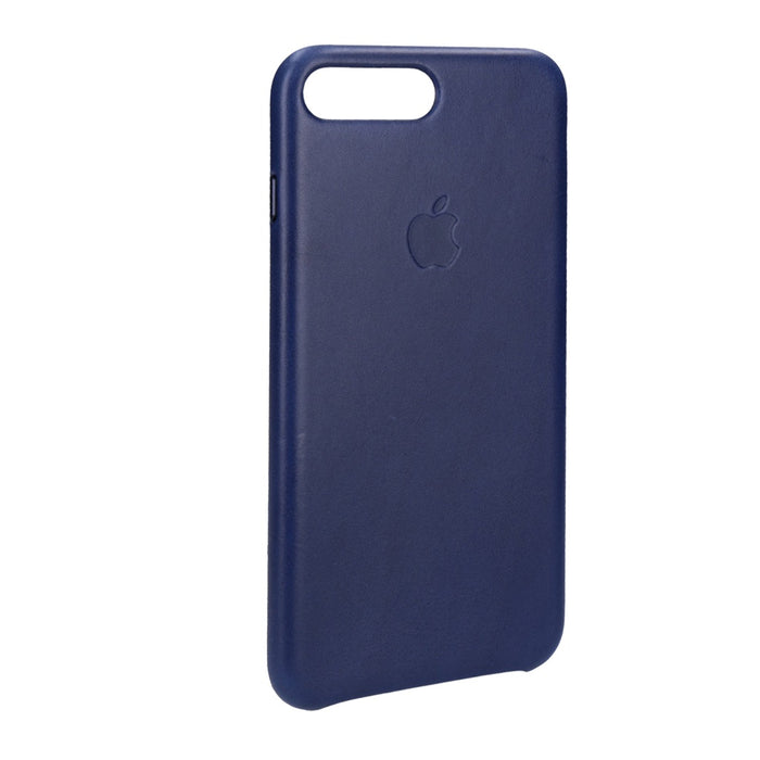 Apple Leder Case Schutzhülle für iPhone 7 / 8 Plus in mitternachtsblau