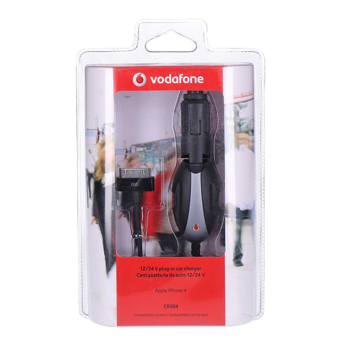 Vodafone Car Charger für iPhone 4/4s in schwarz