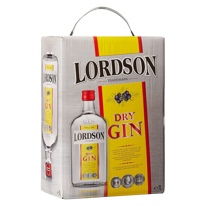 LORDSON Dry Gin Bag-in-Box 1 x 3 L