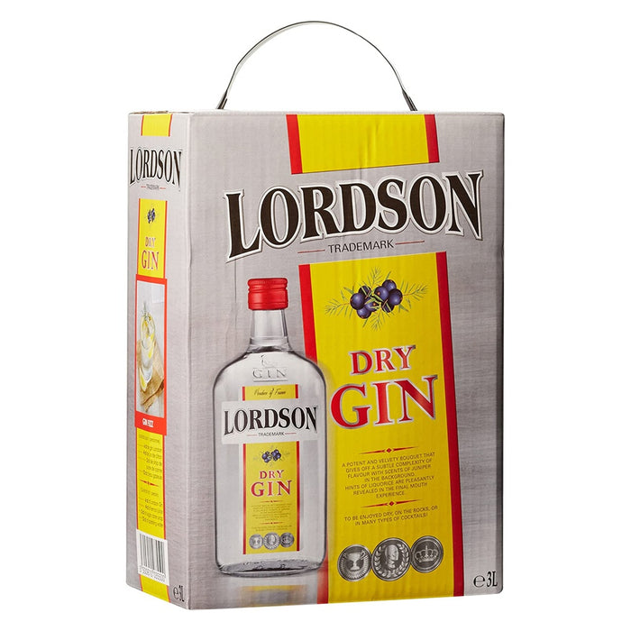 LORDSON Dry Gin Bag-in-Box 1 x 3 L