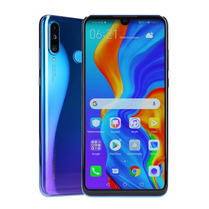 Huawei P30 lite Dual-SIM 128GB Peacock Blue