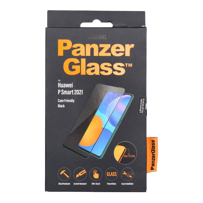 PanzerGlass Huawei P Smart 2021 case friendly schwarz