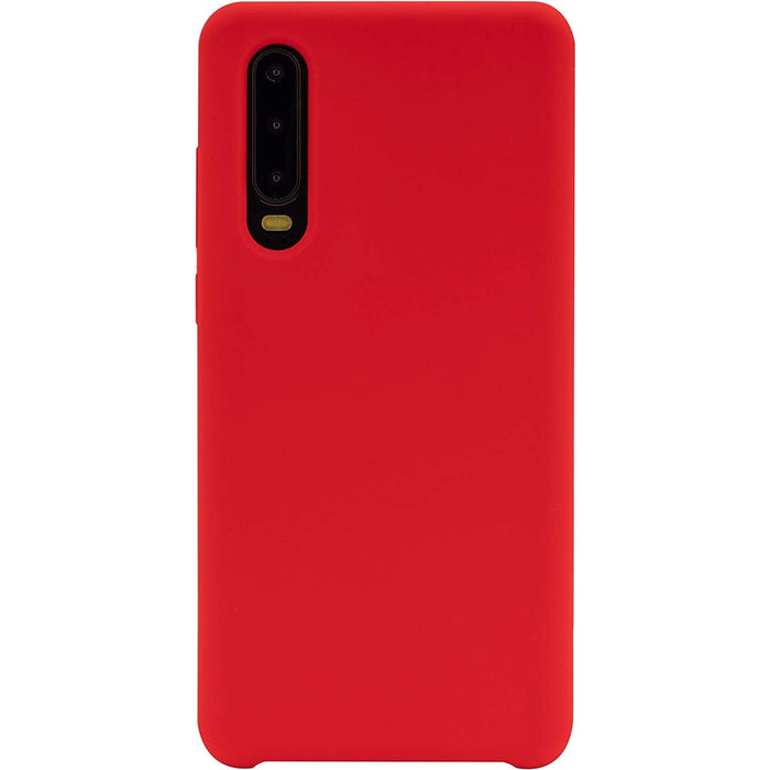 JT Berlin Liquid Silikon Case Schutzhülle Steglitz für Huawei P30 rot