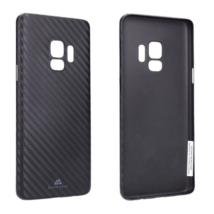 Black Rock UltraThin Iced Backcover Samsung Galaxy S9 Plus carbon