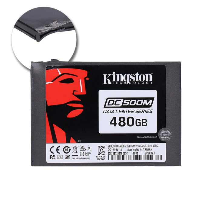 Kingston DC500M 2.5” 3D TLC SSD 480 GB