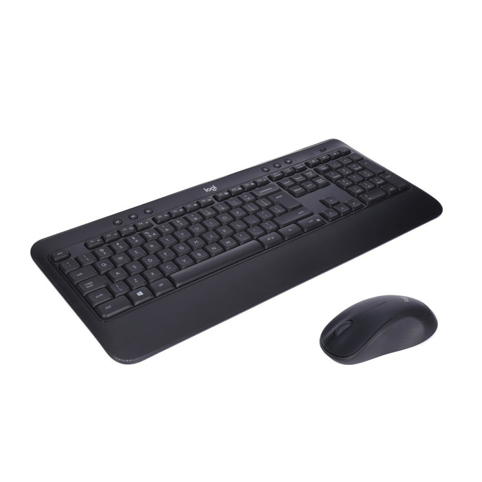 Logitech MK540 Advanced kabelloses Tastatur Maus Set QWERTY US schwarz