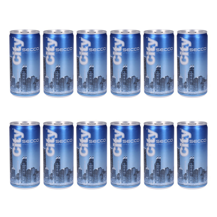 City Secco Frizzante trocken 12 x 0,2 L