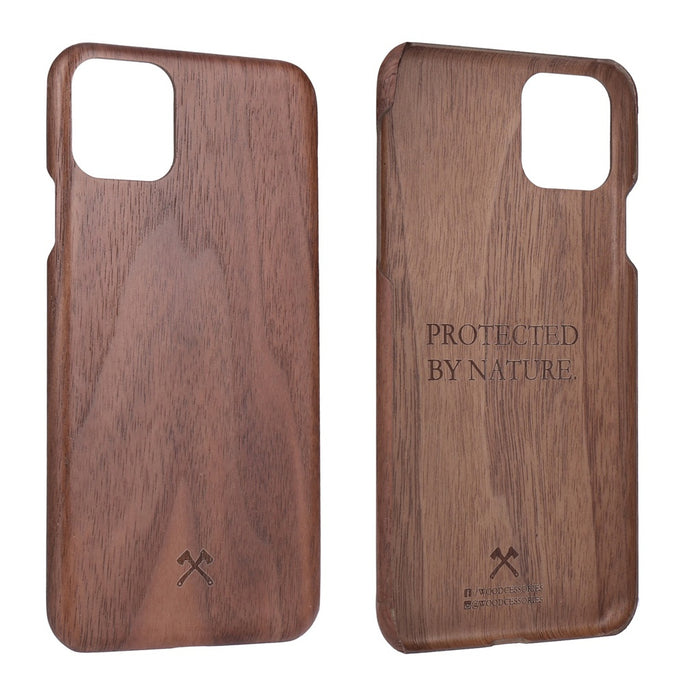 Woodcessories EcoCase Slim Wood iPhone 11 Pro Echtholz Braun
