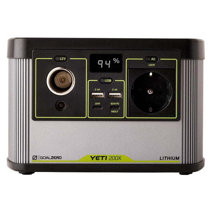 Goal Zero Yeti 200X Power Station mit 187 Wh 14,4 V, 13 Ah 0% MwSt. (gemäß §12 Abs 3 UStG)