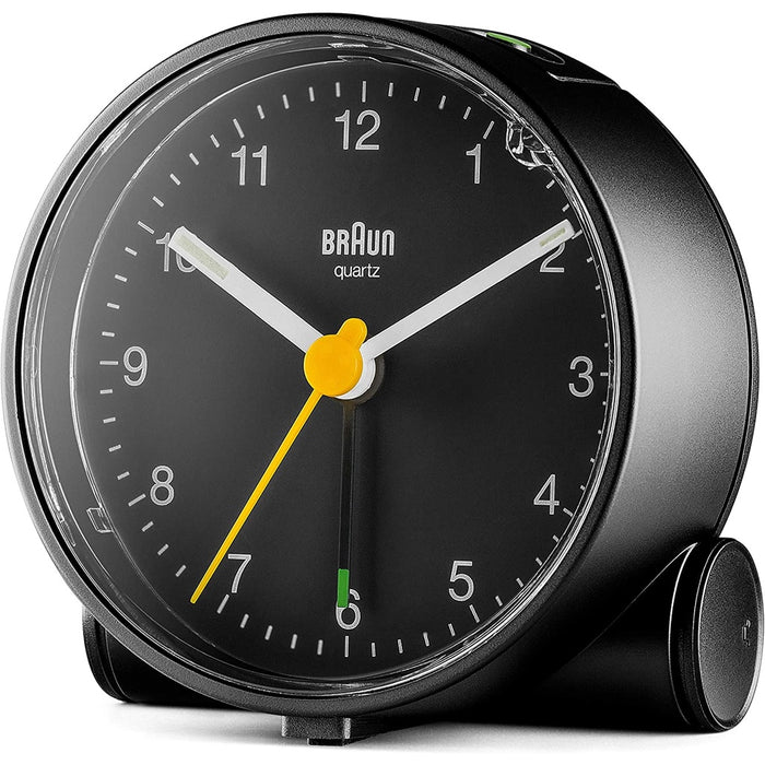 Braun Uhren BC01B - Quarzwecker schwarz