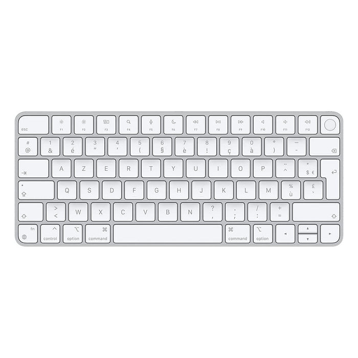Apple Magic Keyboard mit Touch ID Modell A2449 AZERTY FR silber