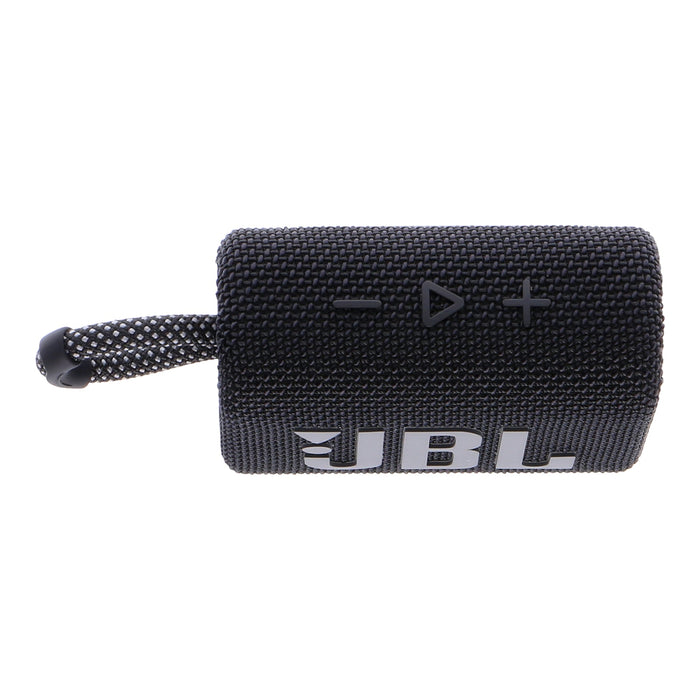 JBL GO 3 Bluetooth Box Lautsprecher Schwarz Wasserdicht 5h Wiedergabezeit