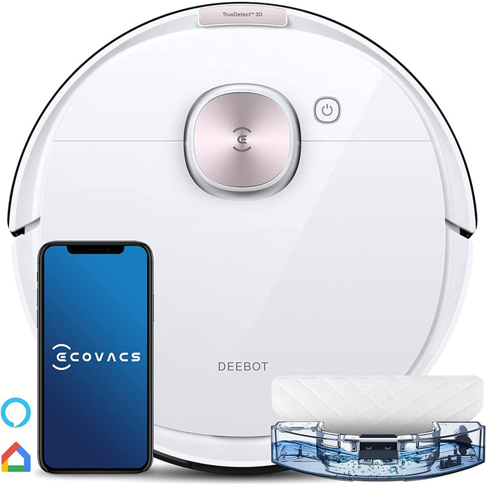 ECOVACS OZMO T8 Pure Saugroboter in weiß