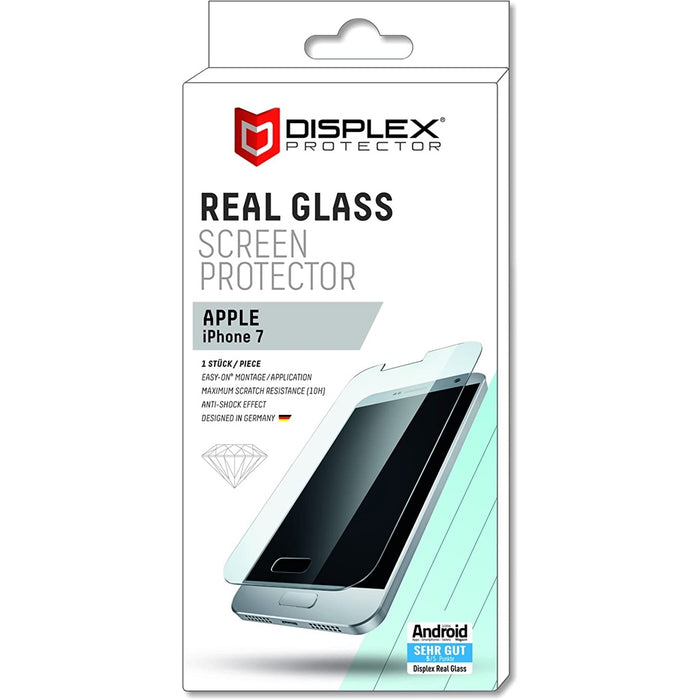 Displex Real Glass iPhone 6/7/8 clear Displayschutzglass