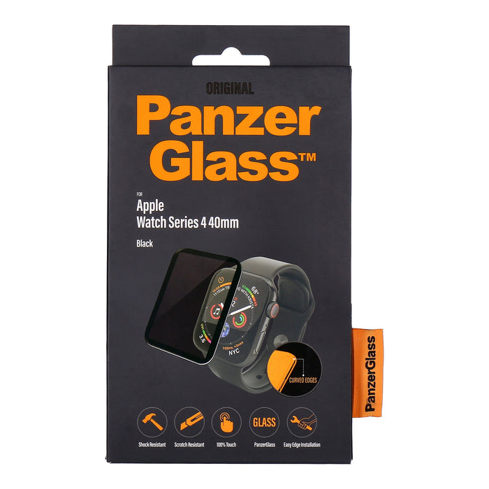 PanzerGlass Displayschutz für Apple Watch Series 4 40mm black